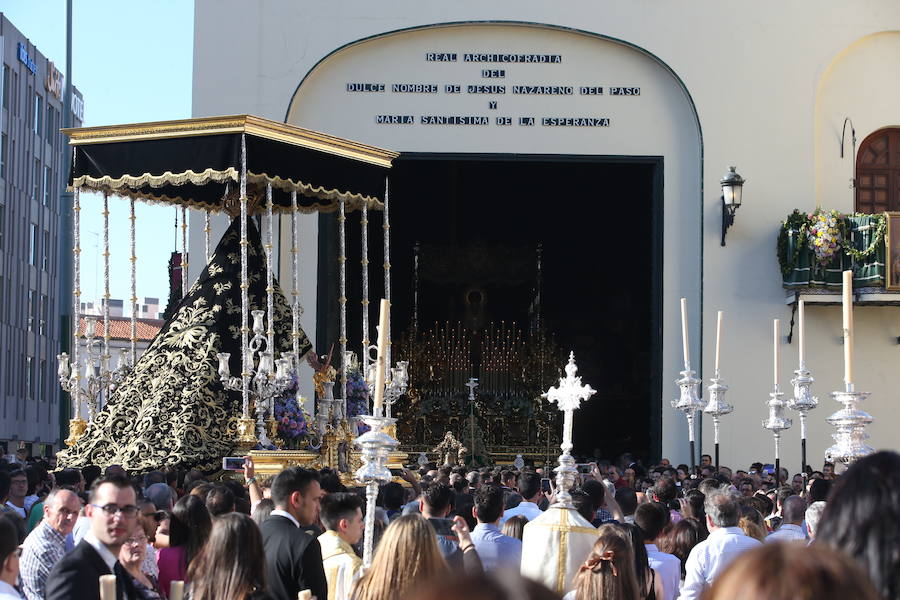 Los recorrido procesionales de las Vírgenes de la Victoria, Soledad de Mena, Dolores del Puente, Carmen de El Perchel, Rocío, María Auxiliadora, Amargura (Zamarrilla), Trinidad, Esperanza y Dolores de la Expiración