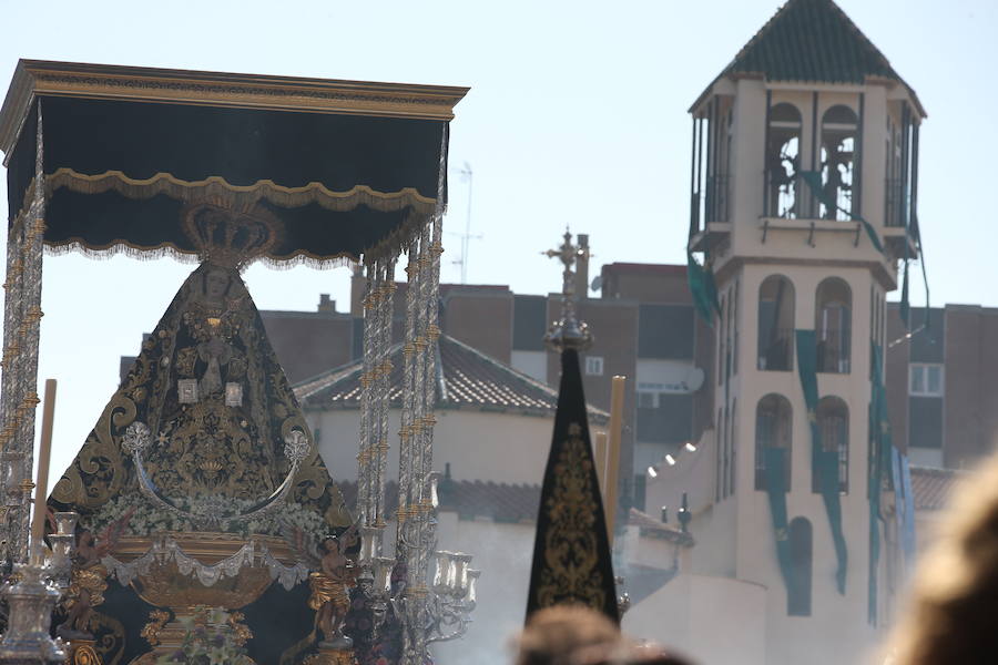 Los recorrido procesionales de las Vírgenes de la Victoria, Soledad de Mena, Dolores del Puente, Carmen de El Perchel, Rocío, María Auxiliadora, Amargura (Zamarrilla), Trinidad, Esperanza y Dolores de la Expiración