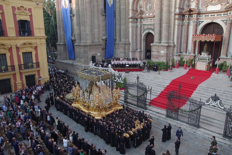 Los recorridos procesionales de las Vírgenes de la Victoria, Soledad de Mena, Dolores del Puente, Carmen de El Perchel, Rocío, María Auxiliadora, Amargura (Zamarrilla), Trinidad, Esperanza y Dolores de la Expiración
