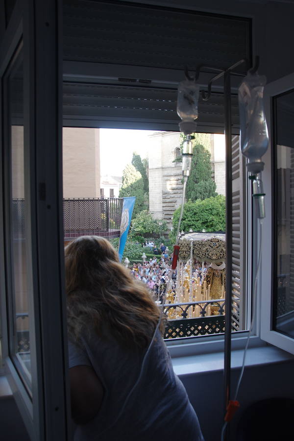 Los recorridos procesionales de las Vírgenes de la Victoria, Soledad de Mena, Dolores del Puente, Carmen de El Perchel, Rocío, María Auxiliadora, Amargura (Zamarrilla), Trinidad, Esperanza y Dolores de la Expiración