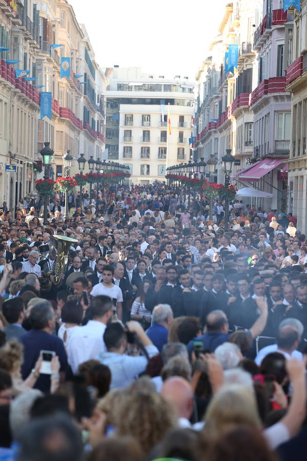 Los recorridos procesionales de las Vírgenes de la Victoria, Soledad de Mena, Dolores del Puente, Carmen de El Perchel, Rocío, María Auxiliadora, Amargura (Zamarrilla), Trinidad, Esperanza y Dolores de la Expiración
