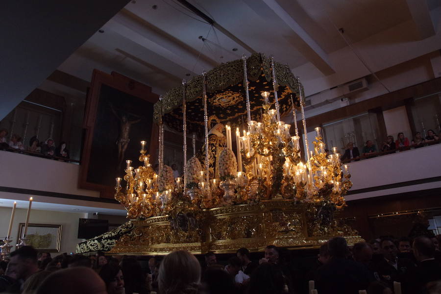 Los recorrido procesionales de las Vírgenes de la Victoria, Soledad de Mena, Dolores del Puente, Carmen de El Perchel, Rocío, María Auxiliadora, Amargura (Zamarrilla), Trinidad, Esperanza y Dolores de la Expiración