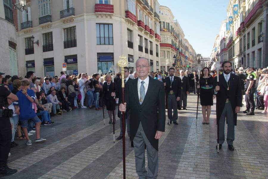 Los recorrido procesionales de las Vírgenes de la Victoria, Soledad de Mena, Dolores del Puente, Carmen de El Perchel, Rocío, María Auxiliadora, Amargura (Zamarrilla), Trinidad, Esperanza y Dolores de la Expiración