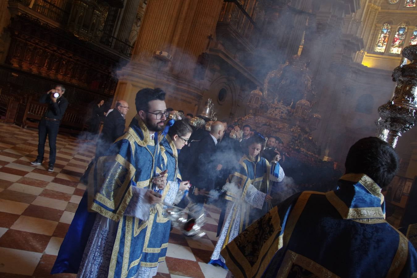 Los recorrido procesionales de las Vírgenes de la Victoria, Soledad de Mena, Dolores del Puente, Carmen de El Perchel, Rocío, María Auxiliadora, Amargura (Zamarrilla), Trinidad, Esperanza y Dolores de la Expiración