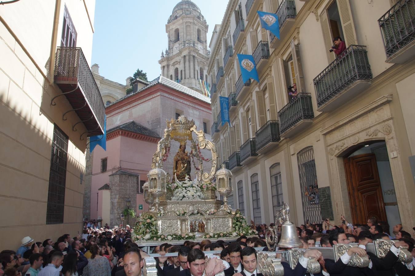 Los recorrido procesionales de las Vírgenes de la Victoria, Soledad de Mena, Dolores del Puente, Carmen de El Perchel, Rocío, María Auxiliadora, Amargura (Zamarrilla), Trinidad, Esperanza y Dolores de la Expiración