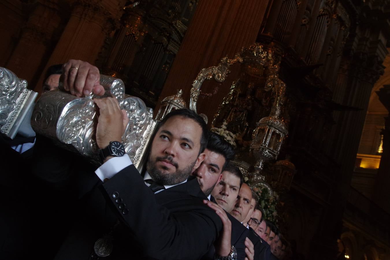 Los recorrido procesionales de las Vírgenes de la Victoria, Soledad de Mena, Dolores del Puente, Carmen de El Perchel, Rocío, María Auxiliadora, Amargura (Zamarrilla), Trinidad, Esperanza y Dolores de la Expiración