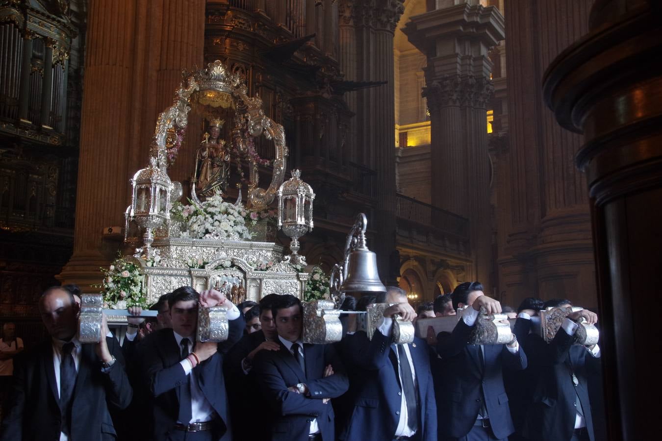 Los recorrido procesionales de las Vírgenes de la Victoria, Soledad de Mena, Dolores del Puente, Carmen de El Perchel, Rocío, María Auxiliadora, Amargura (Zamarrilla), Trinidad, Esperanza y Dolores de la Expiración