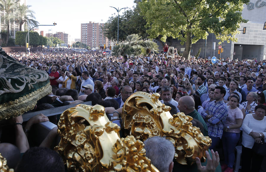 Los recorridos procesionales de las Vírgenes de la Victoria, Soledad de Mena, Dolores del Puente, Carmen de El Perchel, Rocío, María Auxiliadora, Amargura (Zamarrilla), Trinidad, Esperanza y Dolores de la Expiración