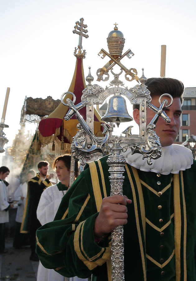 Los recorridos procesionales de las Vírgenes de la Victoria, Soledad de Mena, Dolores del Puente, Carmen de El Perchel, Rocío, María Auxiliadora, Amargura (Zamarrilla), Trinidad, Esperanza y Dolores de la Expiración