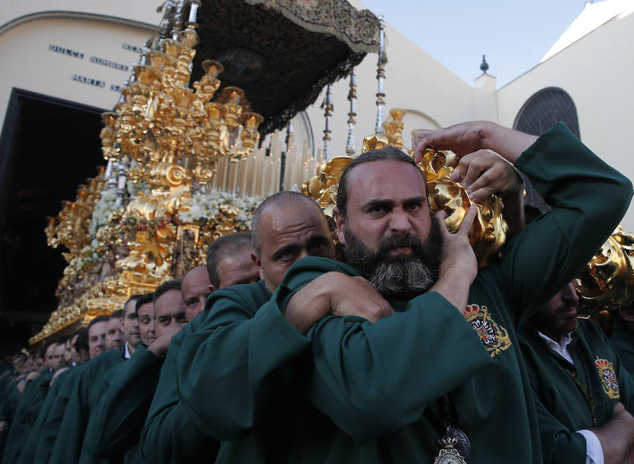 Los recorridos procesionales de las Vírgenes de la Victoria, Soledad de Mena, Dolores del Puente, Carmen de El Perchel, Rocío, María Auxiliadora, Amargura (Zamarrilla), Trinidad, Esperanza y Dolores de la Expiración