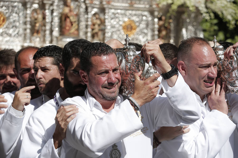Los recorrido procesionales de las Vírgenes de la Victoria, Soledad de Mena, Dolores del Puente, Carmen de El Perchel, Rocío, María Auxiliadora, Amargura (Zamarrilla), Trinidad, Esperanza y Dolores de la Expiración
