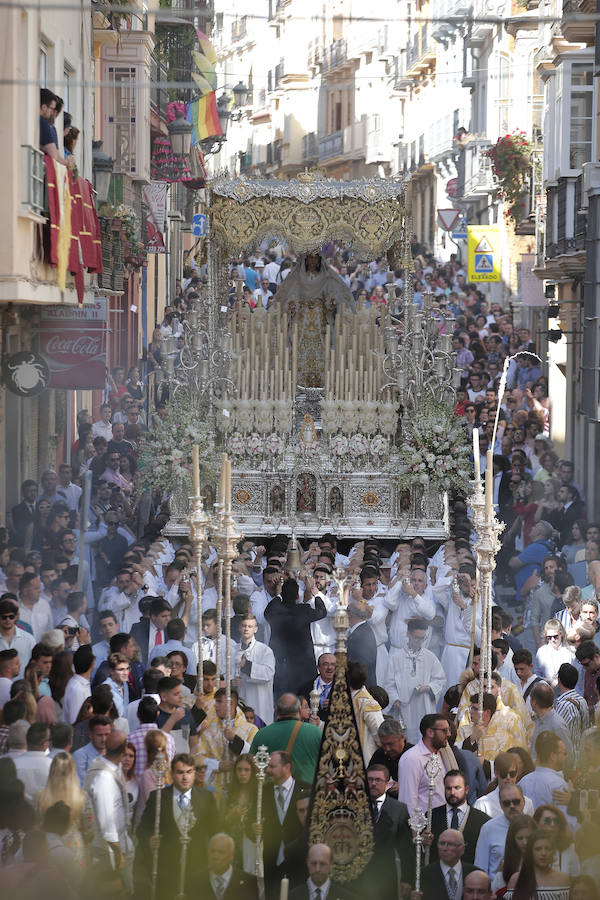 Los recorrido procesionales de las Vírgenes de la Victoria, Soledad de Mena, Dolores del Puente, Carmen de El Perchel, Rocío, María Auxiliadora, Amargura (Zamarrilla), Trinidad, Esperanza y Dolores de la Expiración