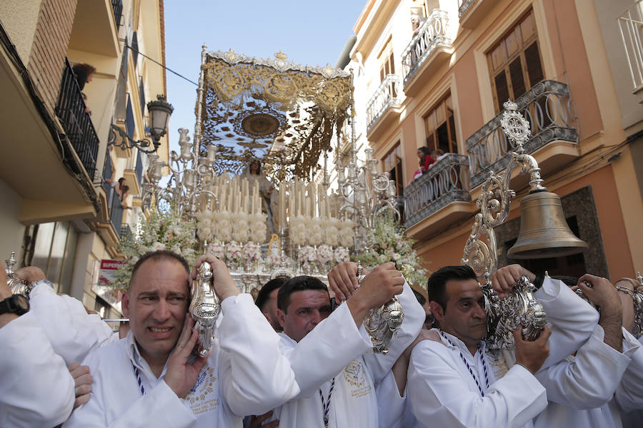 Los recorrido procesionales de las Vírgenes de la Victoria, Soledad de Mena, Dolores del Puente, Carmen de El Perchel, Rocío, María Auxiliadora, Amargura (Zamarrilla), Trinidad, Esperanza y Dolores de la Expiración