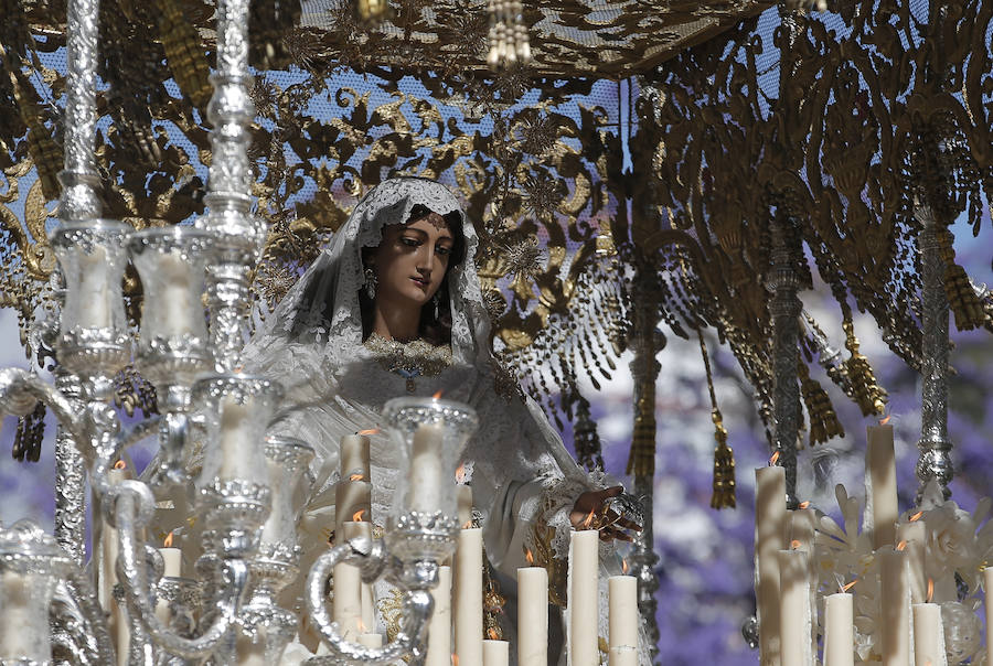 Los recorrido procesionales de las Vírgenes de la Victoria, Soledad de Mena, Dolores del Puente, Carmen de El Perchel, Rocío, María Auxiliadora, Amargura (Zamarrilla), Trinidad, Esperanza y Dolores de la Expiración