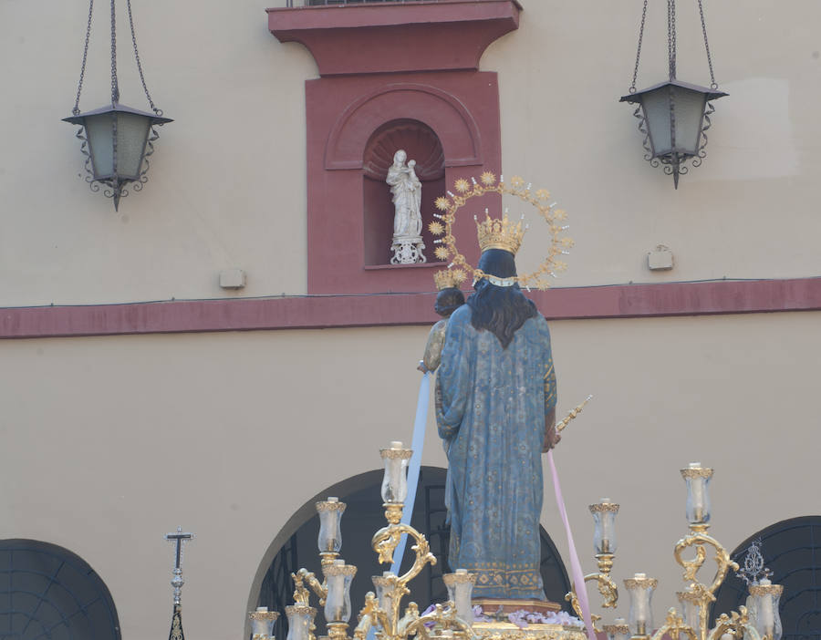 Los recorrido procesionales de las Vírgenes de la Victoria, Soledad de Mena, Dolores del Puente, Carmen de El Perchel, Rocío, María Auxiliadora, Amargura (Zamarrilla), Trinidad, Esperanza y Dolores de la Expiración