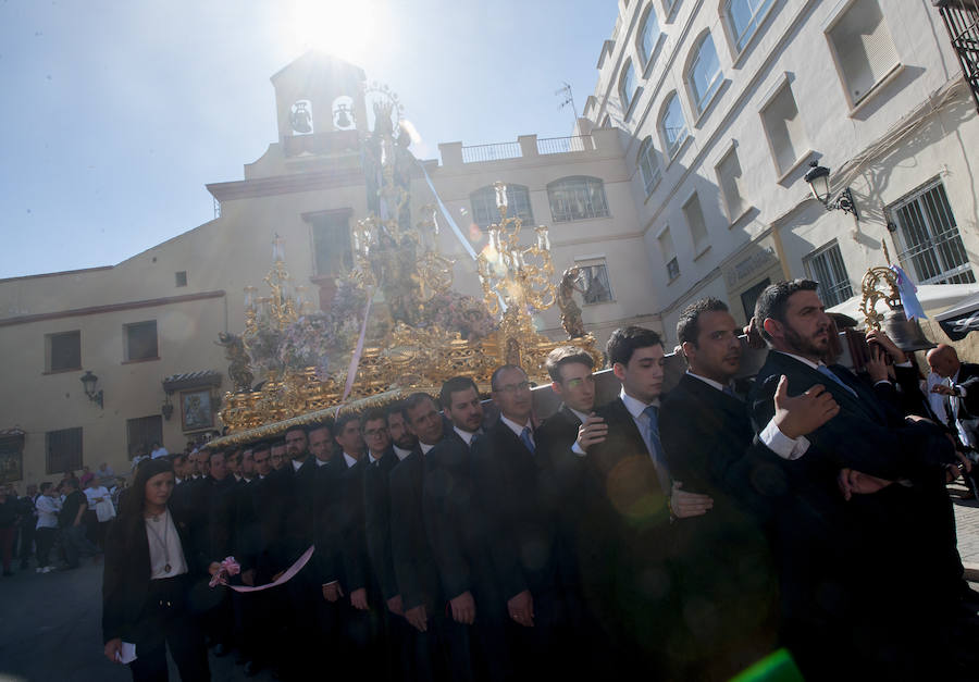 Los recorrido procesionales de las Vírgenes de la Victoria, Soledad de Mena, Dolores del Puente, Carmen de El Perchel, Rocío, María Auxiliadora, Amargura (Zamarrilla), Trinidad, Esperanza y Dolores de la Expiración