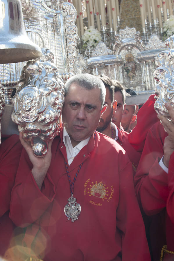 Los recorrido procesionales de las Vírgenes de la Victoria, Soledad de Mena, Dolores del Puente, Carmen de El Perchel, Rocío, María Auxiliadora, Amargura (Zamarrilla), Trinidad, Esperanza y Dolores de la Expiración