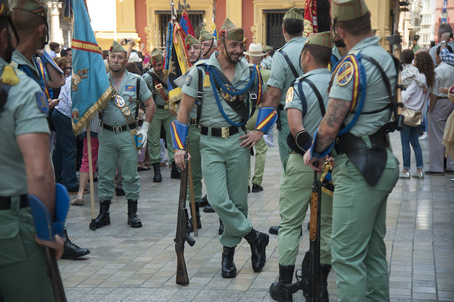 El Tercio 'Alejandro Farnesio' ha conmemorado esta mañana el día de las Fuerzas Armadas en la ciudad