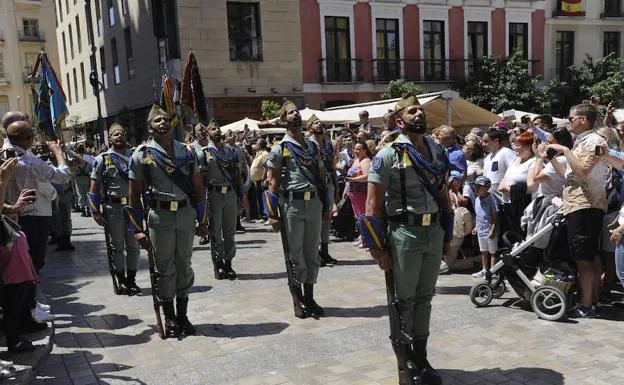 Así ha sido el desfile de La Legión de este domingo en Málaga