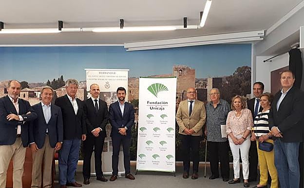 Presentación de la obra social de la Cofradía de los Estudiantes. 