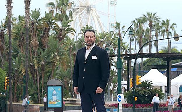 Carlos Álvarez, el pasado miércoles, en Málaga