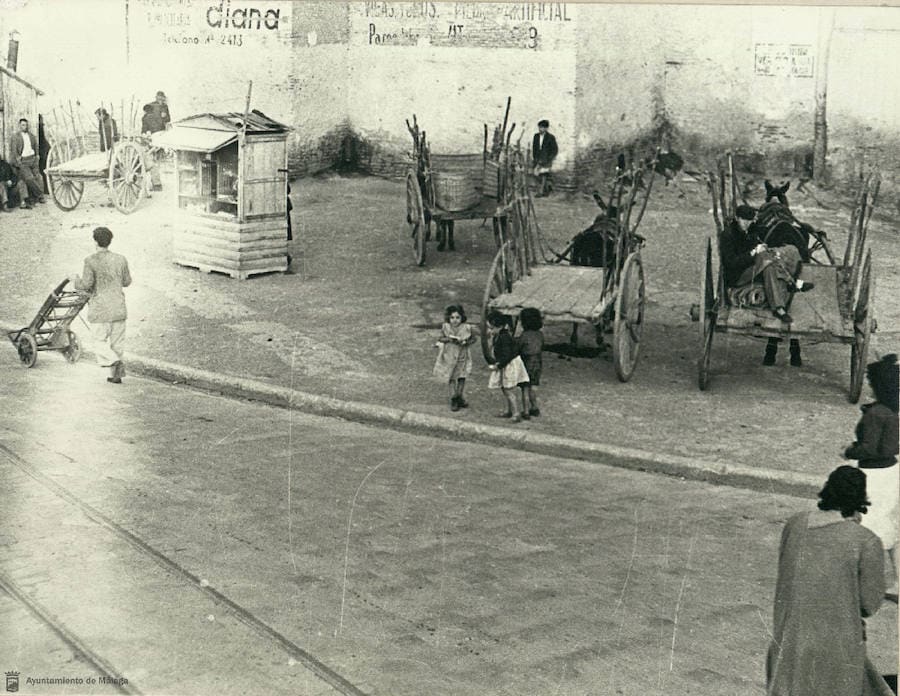 Estampas del siglo pasado de esta vía del Centro rescatadas del archivo del Ayuntamiento 