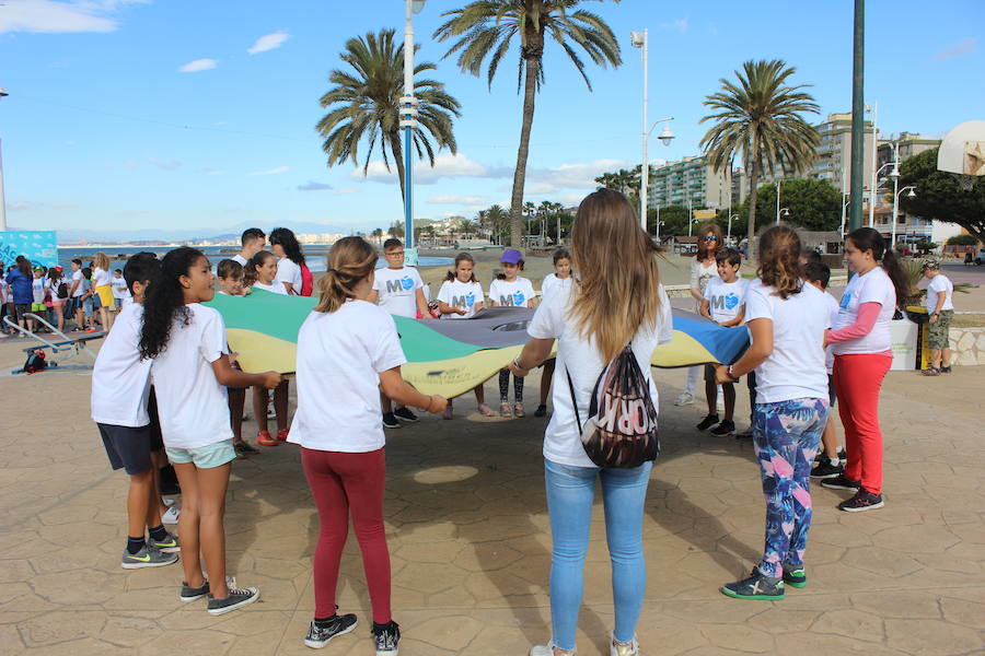 300 escolares han participado en esta jornada organizada por el Ayuntamiento de Málaga para concienciar sobre la necesidad de un mundo más sostenible