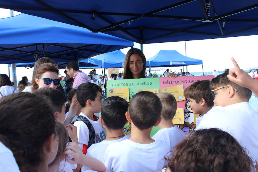 300 escolares han participado en esta jornada organizada por el Ayuntamiento de Málaga para concienciar sobre la necesidad de un mundo más sostenible