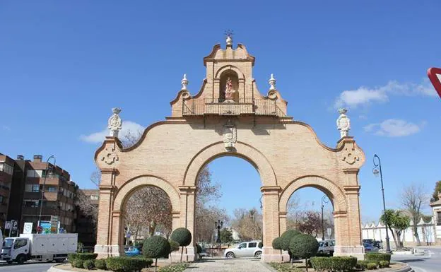 Puerta de Estepa, en Antequera.