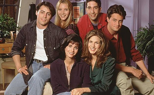 Protagonistas de 'Friends'.
