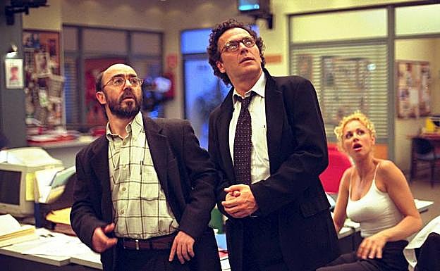 Escena de la serie 'Periodistas'. 