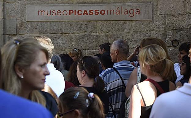 Los ingresos propios del Museo Picasso Málaga superan la asignación pública en los tres últimos ejercicios.