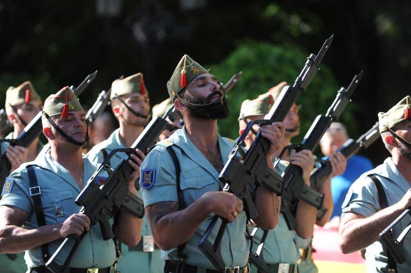 Repaso en imágenes de la jura de bandera celebrada este domingo