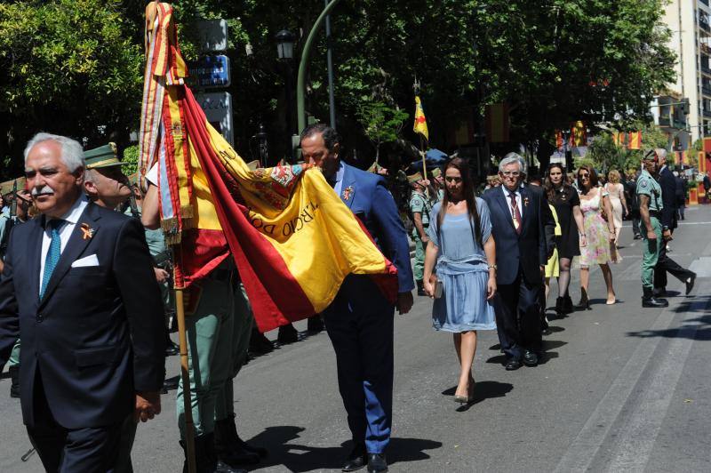 Repaso en imágenes de la jura de bandera celebrada este domingo