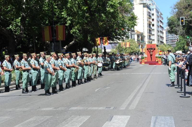 Repaso en imágenes de la jura de bandera celebrada este domingo