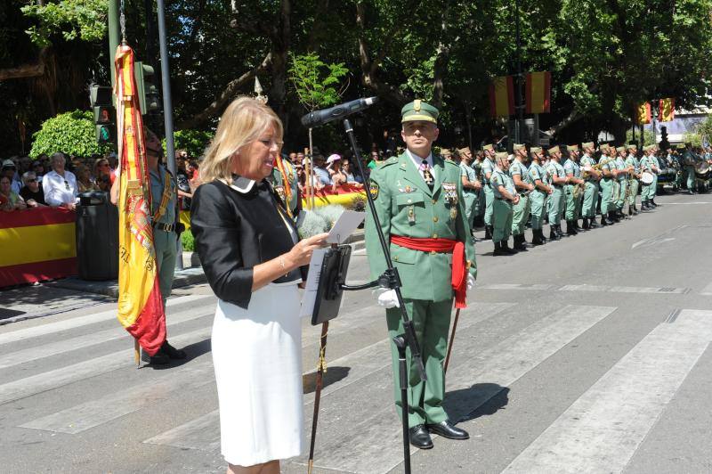 Repaso en imágenes de la jura de bandera celebrada este domingo