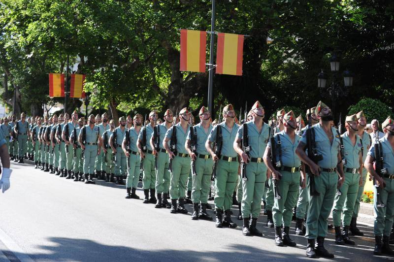 Repaso en imágenes de la jura de bandera celebrada este domingo