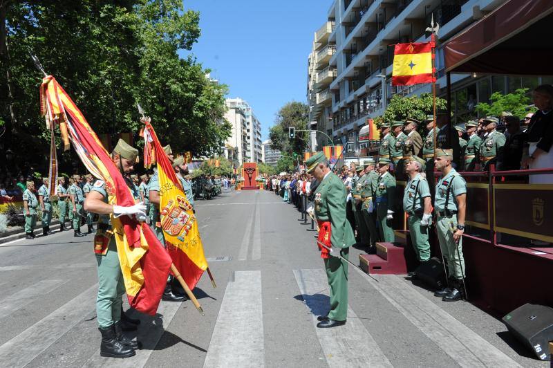 Repaso en imágenes de la jura de bandera celebrada este domingo