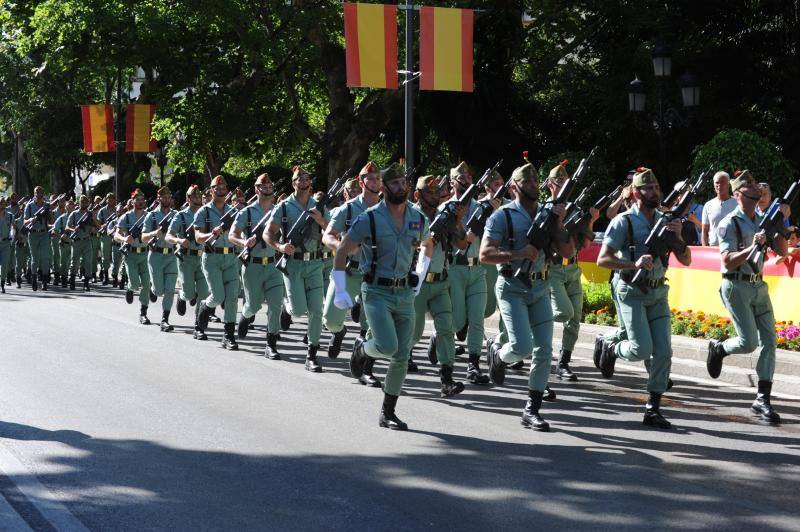 Repaso en imágenes de la jura de bandera celebrada este domingo