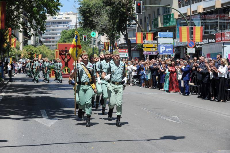 Repaso en imágenes de la jura de bandera celebrada este domingo