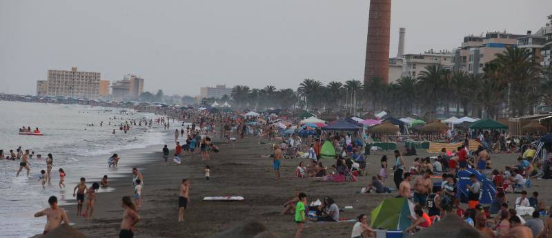 Imágenes de la jornada en la playa de La Misericordia