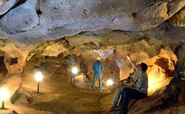 Cueva de la Victoria, situada en el Cantal. 