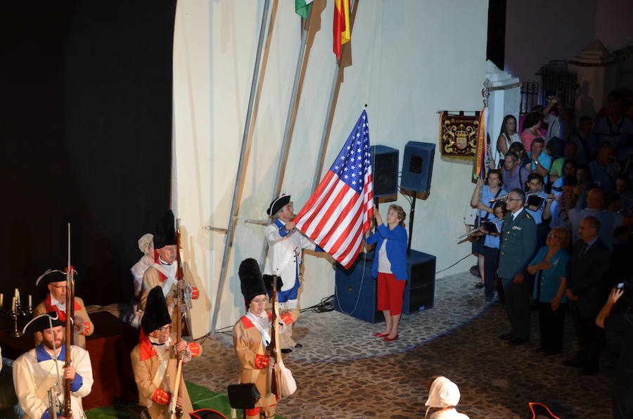 Macharaviaya festeja el 4 de julio con un homenaje al militar Bernardo de Gálvez, figura clave en la independencia de Estados Unidos.