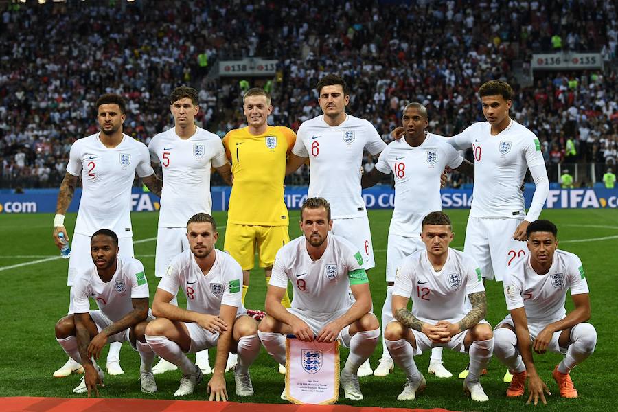 Fotos: Croacia-Inglaterra, en imágenes