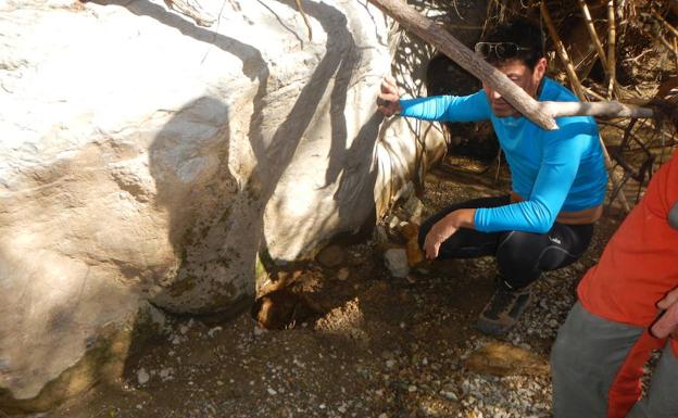 La misteriosa desaparición de un arroyo del río Manilva