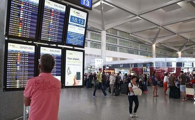 El aeropuerto de Málaga gana un 3,1% de pasajeros en el primer semestre