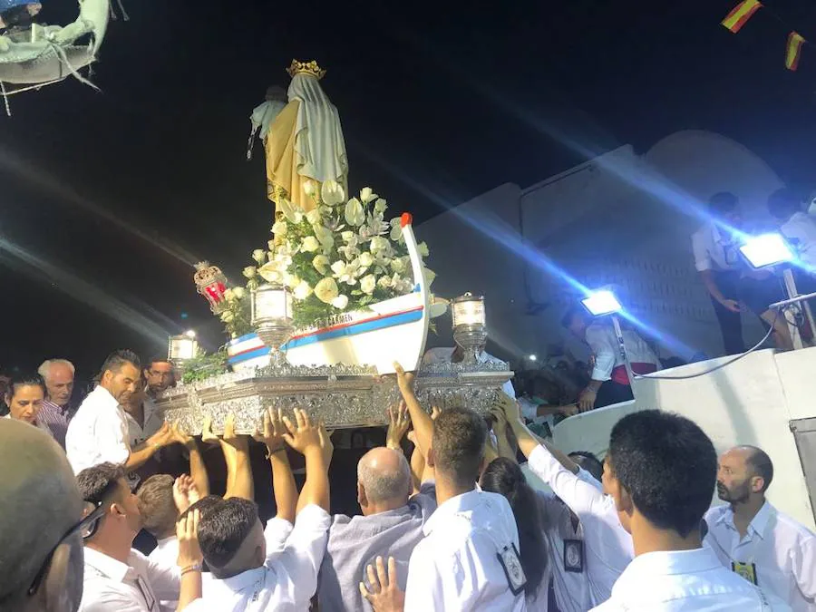 La Virgen, en La Caleta de Vélez