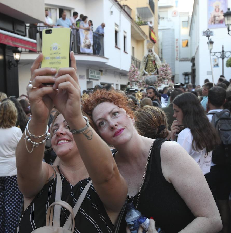 Celebración de la festividad del Carmen en Los Boliches, Fuengirola