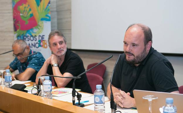 Pepo Pérez, Santi Carrillo y Niño de Elche. 