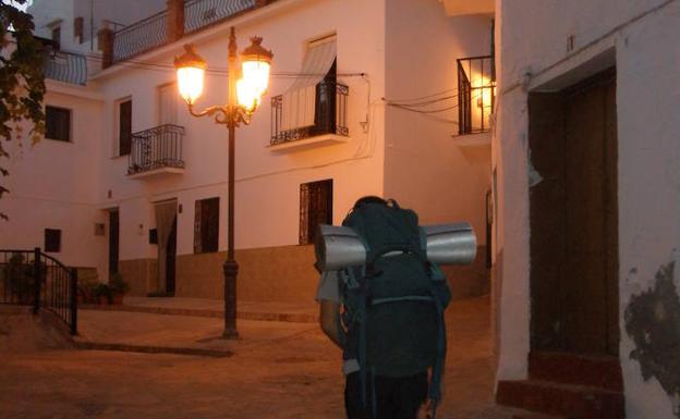 Subida nocturna a La Maroma desde Canillas de Aceituno.